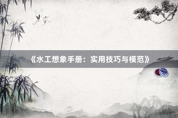 《水工想象手册：实用技巧与模范》